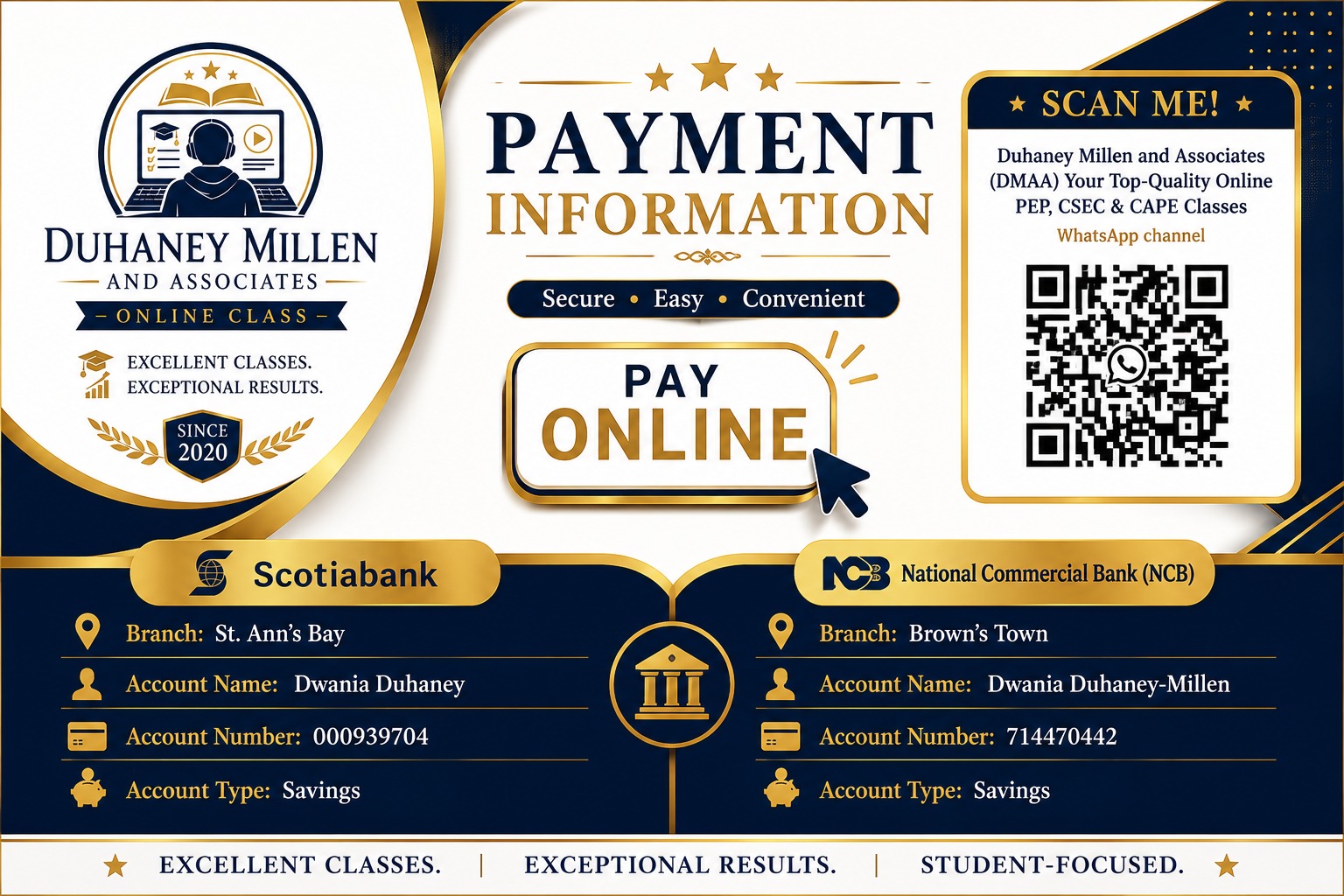 Payment Plan Options